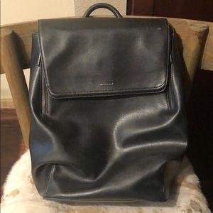 Matt & Nat vegan leather backpack (black)